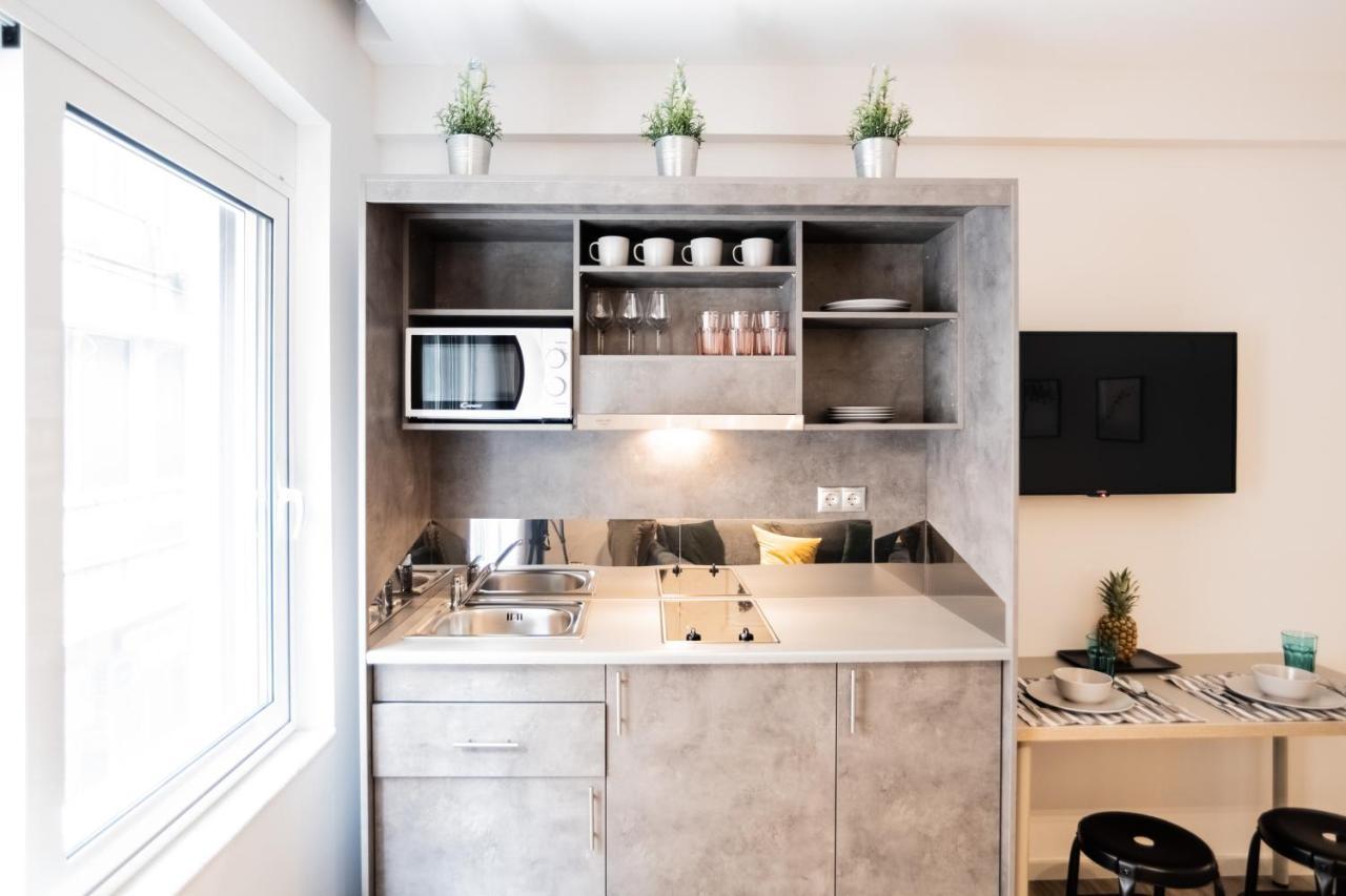 Ferienwohnung A17 Modern & Cosy 2R Flat Up To 4Ppl Near Parthenon Athen Exterior foto